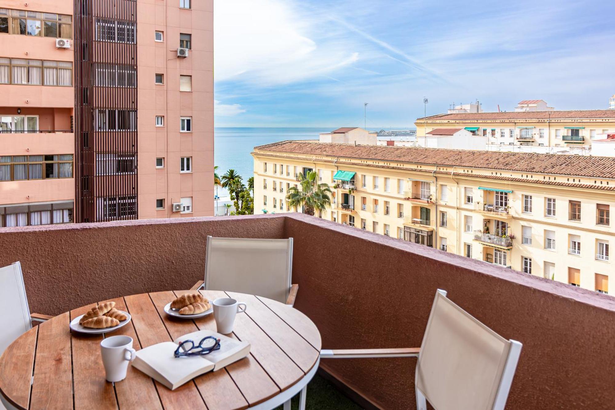 Malaga Center Flat Beach & Terrace المظهر الخارجي الصورة